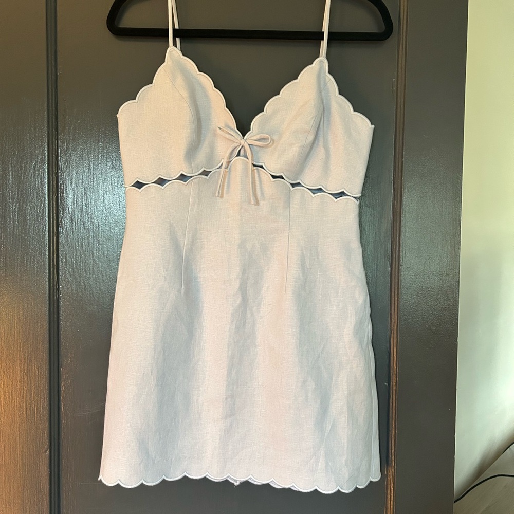 LoveShackFancy Sydow Mini Dress 6 NWT